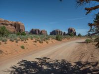 Monument Valley Landscape: USA's Clear Sky Views