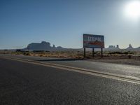 Monument Valley, Utah: Clear Sky Road at Sunrise