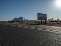 Monument Valley, Utah: Clear Sky Road at Sunrise