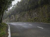 Moody Gloomy Landscape in Tenerife, Spain