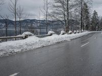 Moody Landscape: Mountain Road