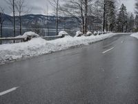 Moody Landscape: Mountain Road