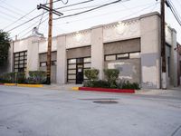 Morning in Los Angeles: Clear Skies Over Asphalt Roads