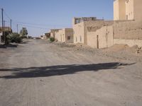 Morocco Desert Road and Historic Fortification 001