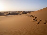 Morocco Open Space Sand Dune Shadow 001