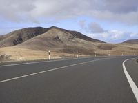 Mountain Highway in Europe: A Nature Landscape