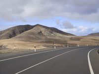 Mountain Highway in Europe: A Nature Landscape