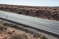 Mountain Highway Through Red Rock Landscape