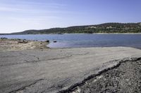 Mountain Horizon on a Clear Day: Exploring Rugged Terrain