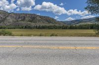 Mountain Landforms in Rural Wilderness of Colorado