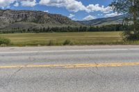 Mountain Landforms in Rural Wilderness of Colorado