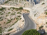 Mountain Landscape: Aerial View of Spain