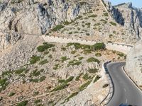 Mountain Landscape: Aerial View of Spain