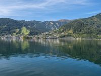 Mountain Landscape in Austria: Zell am See