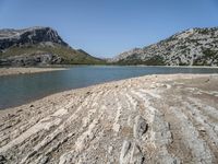 Mountain Landscape Under Clear Skies