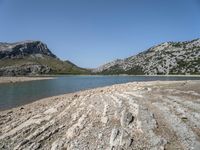 Mountain Landscape Under Clear Skies