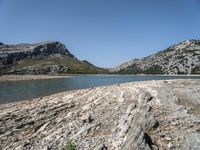 Mountain Landscape Under Clear Skies