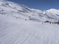 Mountain Landscape with Clear Sky in France