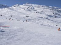 Mountain Landscape with Clear Sky in France