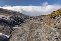 Mountain Landscape: A Cliff Overlooking a Valley