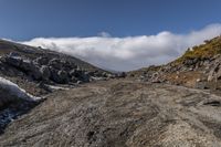 Mountain Landscape: A Cliff Overlooking a Valley