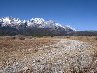 Mountain Landscape: Dirt Road in China