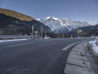 Mountain Landscape in France: Clear Sky and Stunning Views