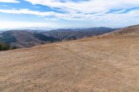 Mountain Landscape with Gravel, Sand, and Grass