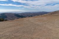 Mountain Landscape with Gravel, Sand, and Grass