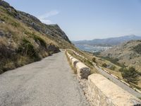 Mountain Landscape: Highlands and Coastal Views in Mallorca