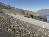 Mountain Landscape in Iceland: Rugged Terrain and Majestic Views