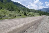 Mountain Landscape on Ilium Road, Colorado, USA