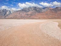 Mountain Landscape: Nature's Asphalt Road