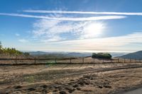 Mountain Landscape: Open Space on a Sunny Day