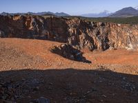 Mountain Landscape: Rugged Road Surrounded by Nature