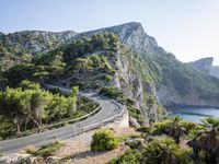 Mountain Landscape in Spain: Lush Vegetation and Breathtaking Views
