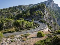 Mountain Landscape in Spain: Lush Vegetation and Breathtaking Views