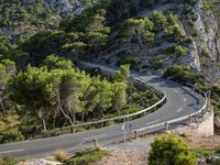Mountain Landscape in Spain: Lush Vegetation and Breathtaking Views