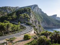 Mountain Landscape in Spain: Lush Vegetation and Breathtaking Views