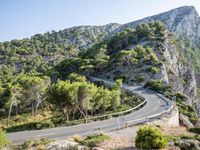 Mountain Landscape in Spain: Lush Vegetation and Breathtaking Views