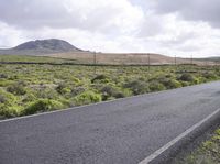 Mountain Landscape in Spain: Road and Asphalt