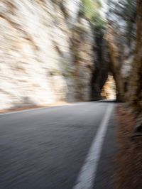 Mountain Landscape in Spain: Bathed in Sunlight