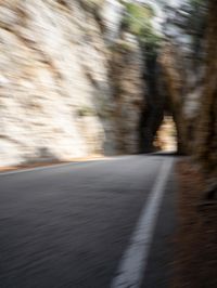Mountain Landscape in Spain: Bathed in Sunlight