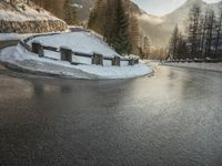 Mountain Landscape in Switzerland