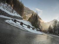 Mountain Landscape in Switzerland