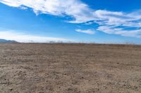 Mountain Landscape View with Cumulus Clouds