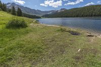 Mountain Landscape with Water in Colorado