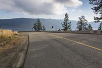 Mountain Landscape in West Kelowna, Okanagan Valley