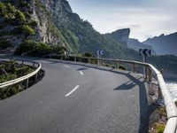 Mountain Pass in the Alps: Enjoy the Clear Sky and Breathtaking Views