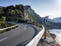 Mountain Pass in the Alps: Enjoy the Clear Sky and Breathtaking Views